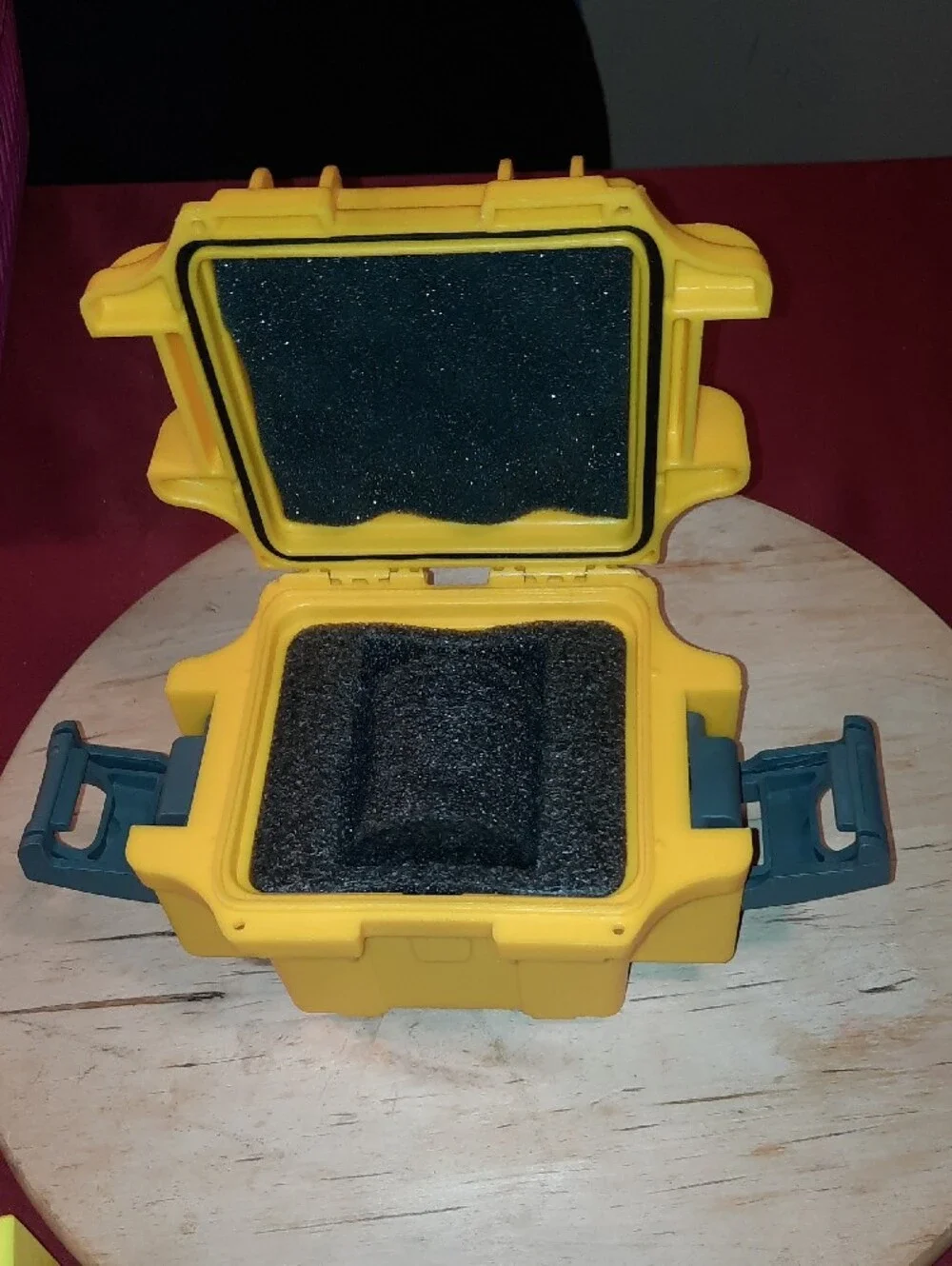 Invicta Olive Green Digital Chronograph Watch With Yellow Hard Case